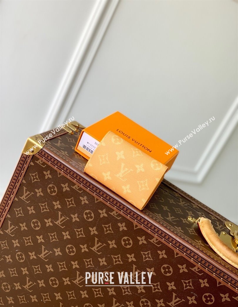 Louis Vuitton Victor Wallet in Monogram Heritage Canvas M13222 Yellow 2025 (KI-250120025)