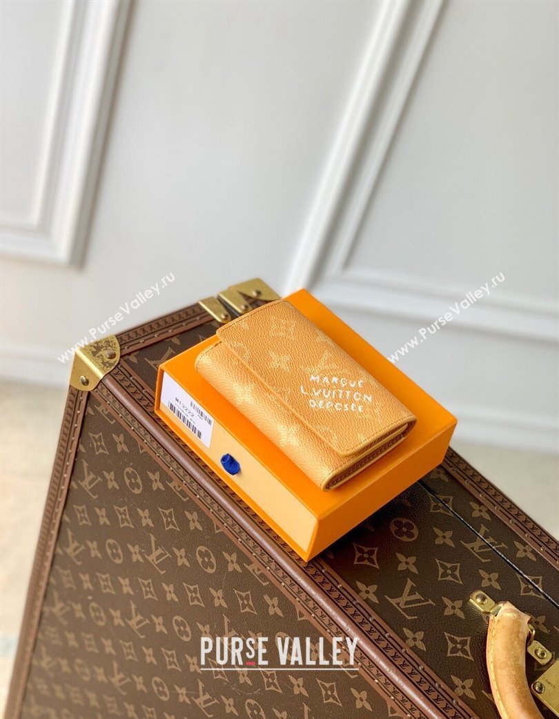 Louis Vuitton Victor Wallet in Monogram Heritage Canvas M13222 Yellow 2025 (KI-250120025)