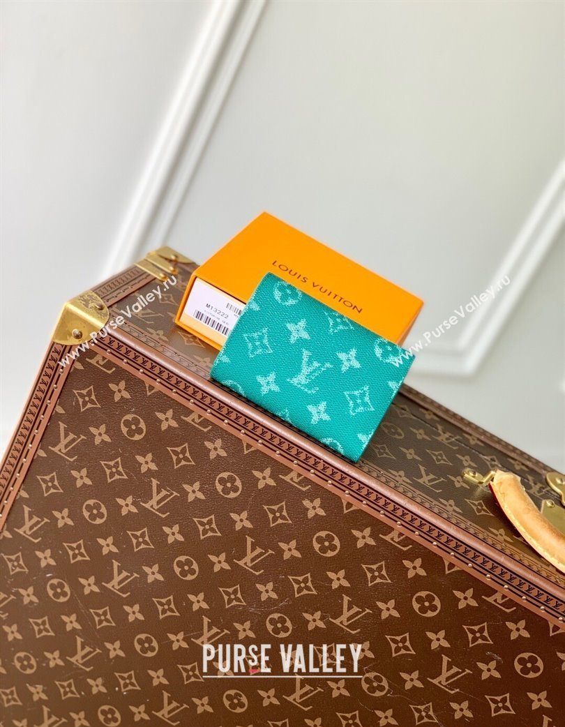 Louis Vuitton Victor Wallet in Monogram Heritage Canvas M13222 Green 2025 (KI-250120026)