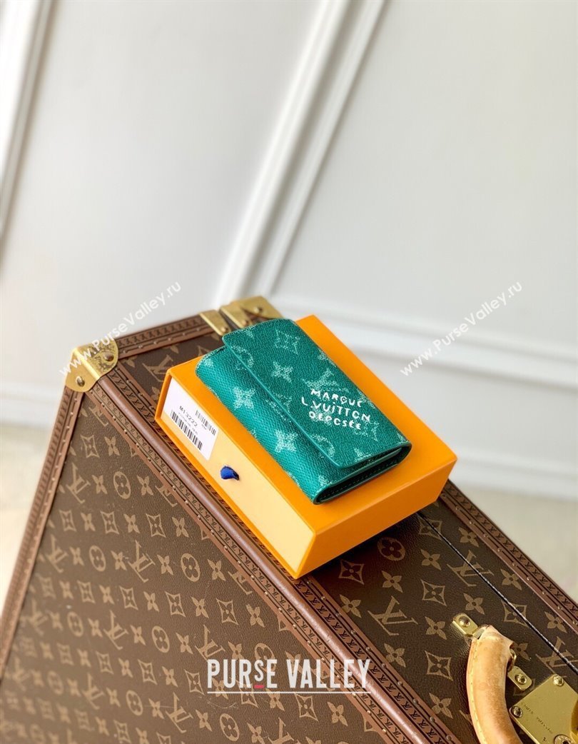 Louis Vuitton Victor Wallet in Monogram Heritage Canvas M13222 Green 2025 (KI-250120026)