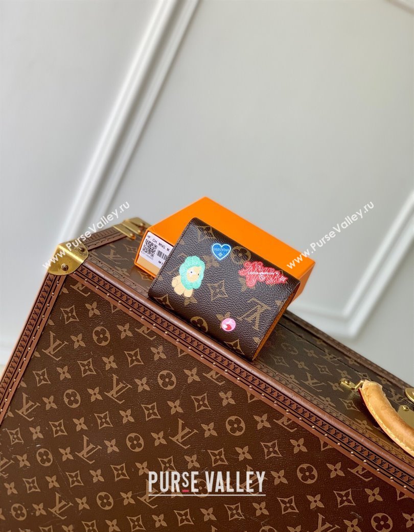 Louis Vuitton 57th Street NYC Victorine Wallet in Canvas M12961 2025 (KI-250120037)