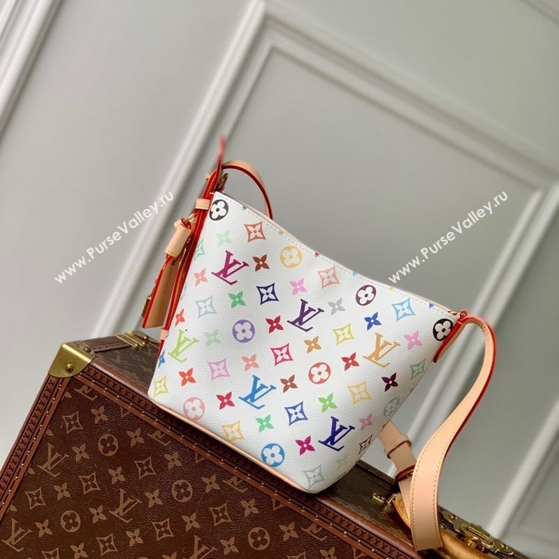 Louis Vuitton LV x TM All In BB Bucket Bag in Monogram Canvas White/Multicolored M13089 2025 (KI-250120003)