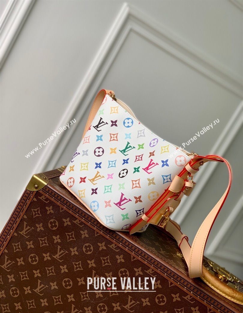 Louis Vuitton LV x TM All In BB Bucket Bag in Monogram Canvas White/Multicolored M13089 2025 (KI-250120003)