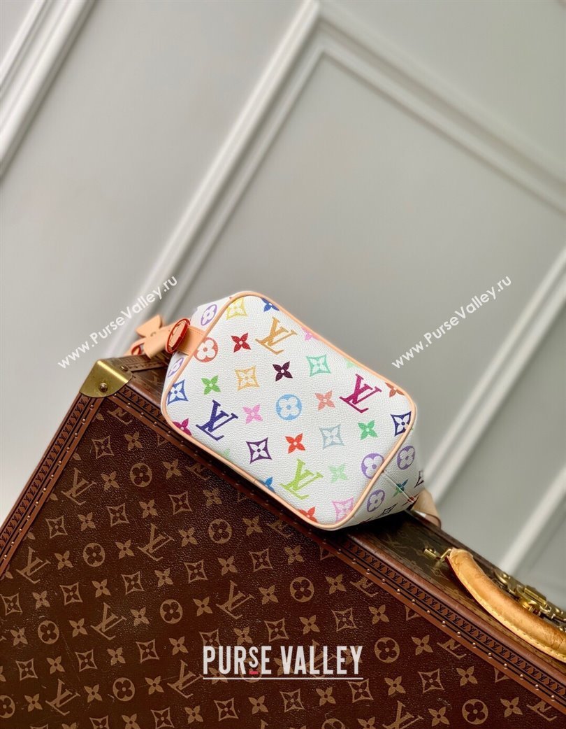 Louis Vuitton LV x TM All In BB Bucket Bag in Monogram Canvas White/Multicolored M13089 2025 (KI-250120003)