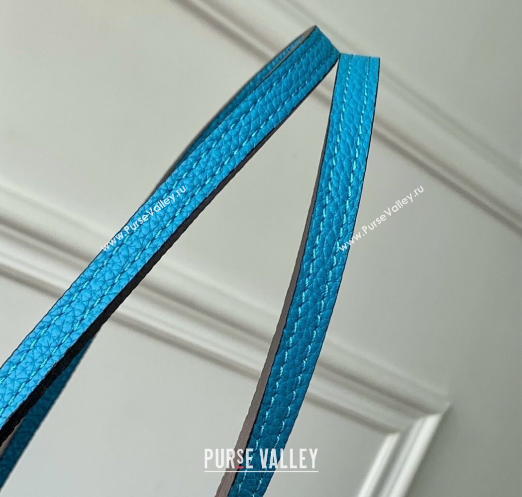 Louis Vuitton Neverfull Bandouliere Inside Out MM Tote bag Monogram Canvas/Blue Textile 2025 M12096 (KI-250120080)