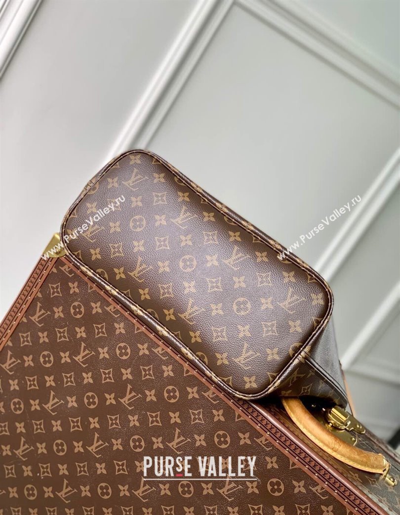 Louis Vuitton Neverfull Bandouliere Inside Out MM Tote bag Monogram Canvas/Yellow Textile 2025 M11947 (KI-250120082)