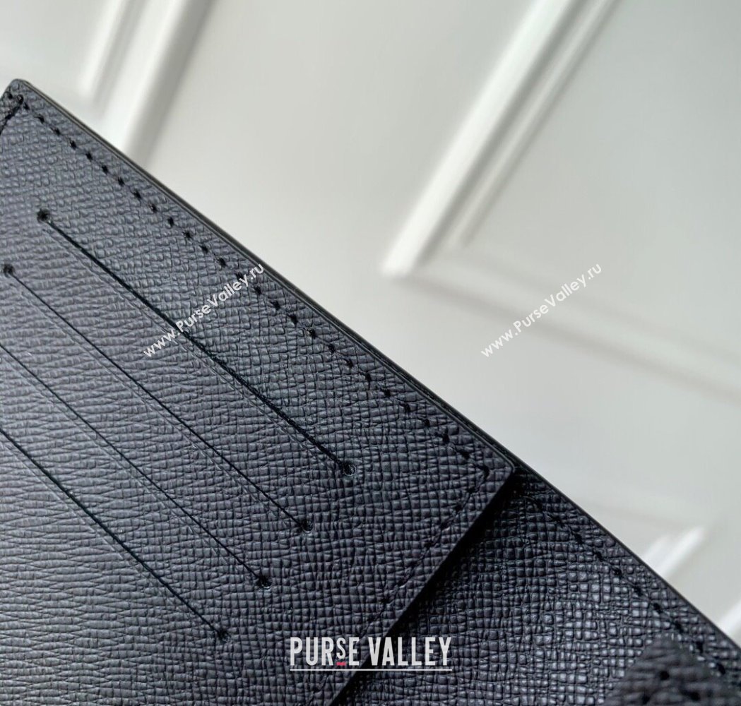 Louis Vuitton LV x TM Passport Cover in Multicolored Monogram Canvas Black 2025 M13414 (KI-250120006)