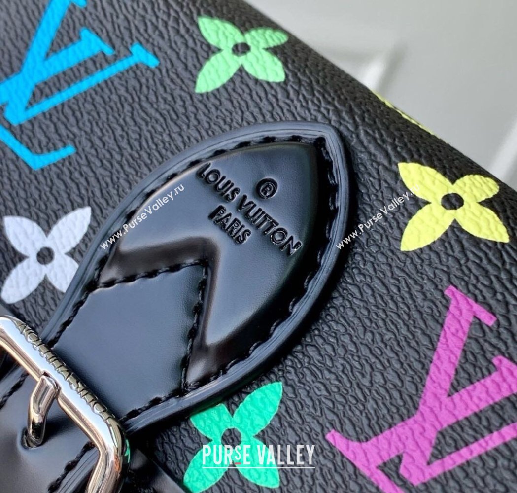 Louis Vuitton Nano Diane Bag in Multicolored Monogram Canvas M14194 Black 2025 (KI-250120084)