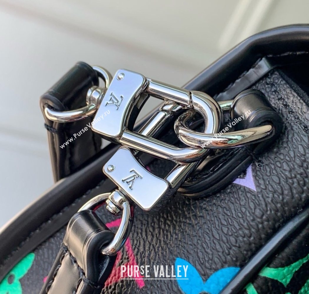 Louis Vuitton Nano Diane Bag in Multicolored Monogram Canvas M14194 Black 2025 (KI-250120084)