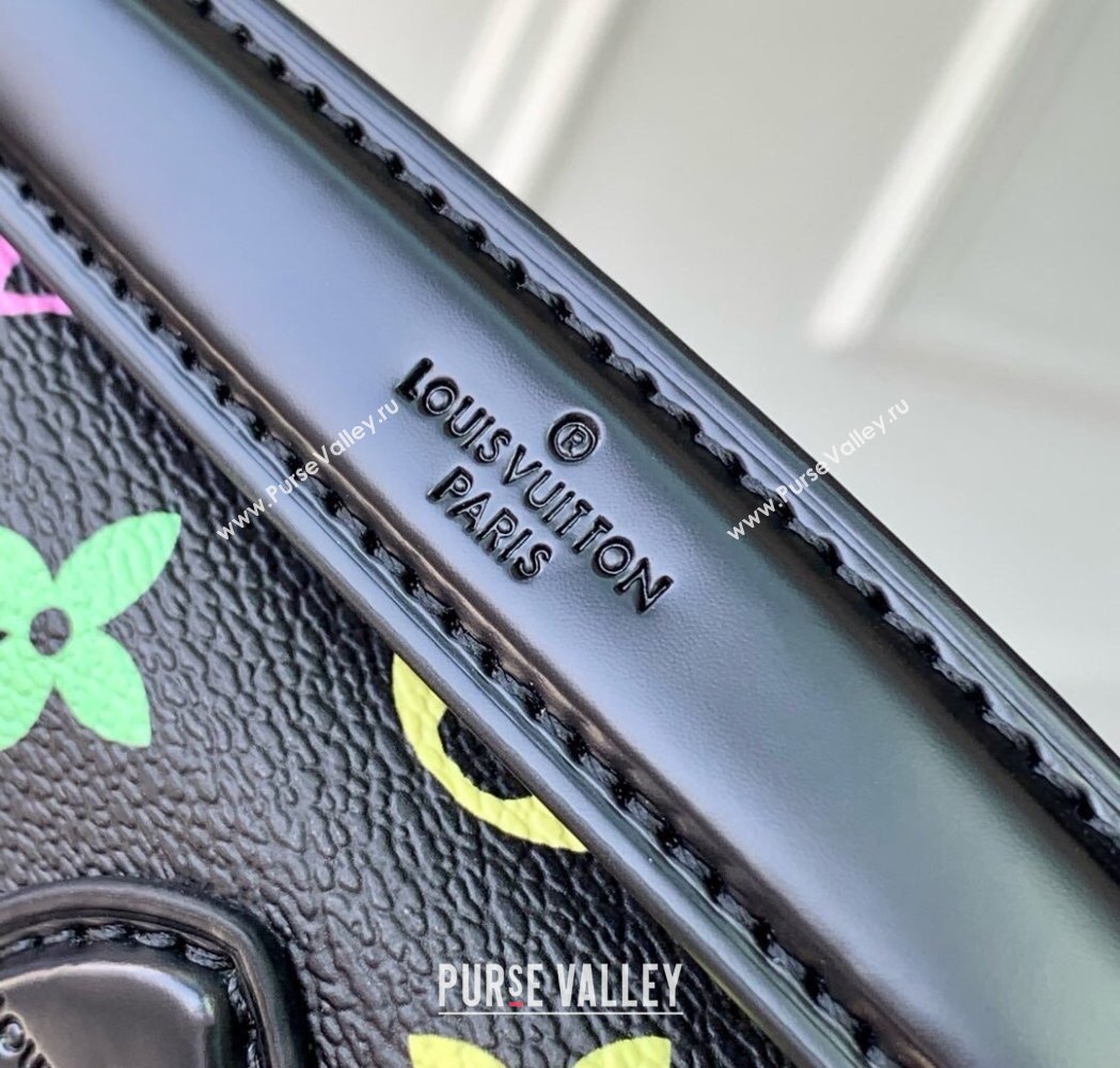 Louis Vuitton Nano Diane Bag in Multicolored Monogram Canvas M14194 Black 2025 (KI-250120084)