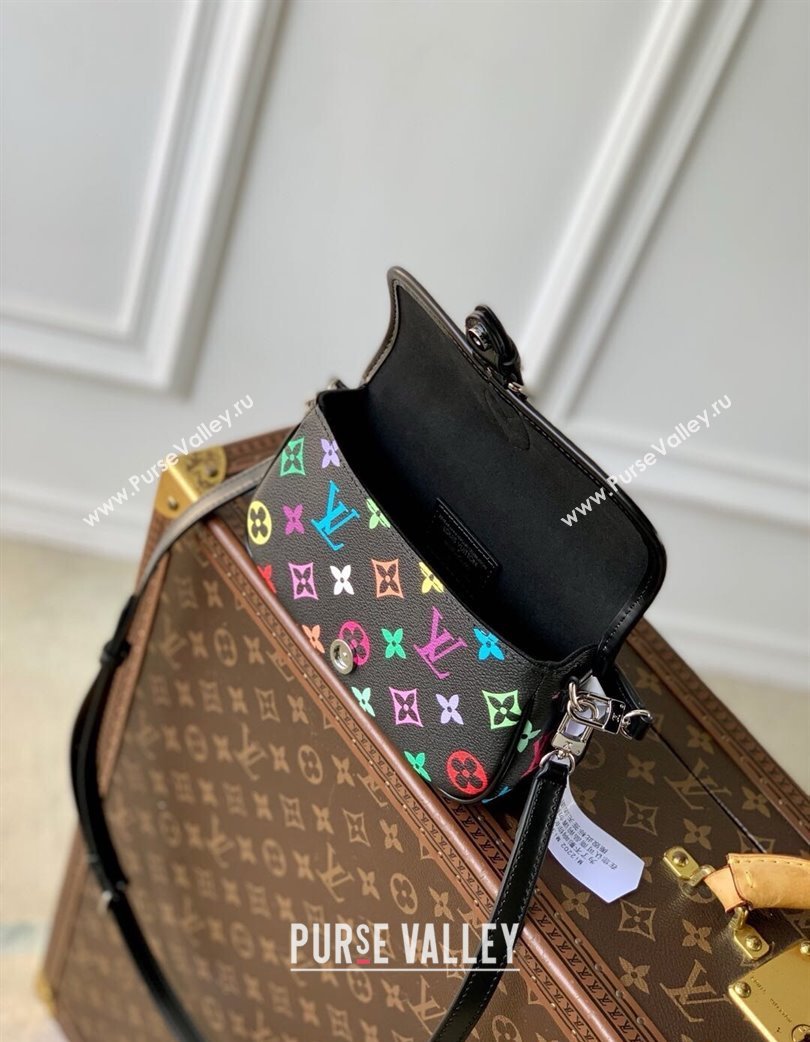 Louis Vuitton Nano Diane Bag in Multicolored Monogram Canvas M14194 Black 2025 (KI-250120084)
