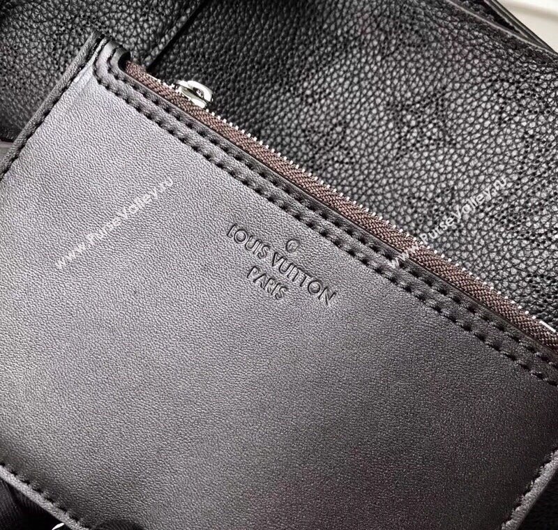 Louis Vuitton Mahina Hina PM Tote Bag in Monogram Perforated Calfskin M54351 Black 2025 (KI-250120095)