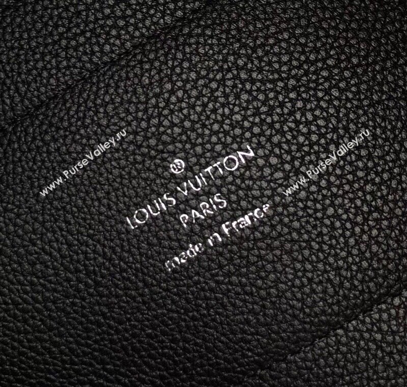 Louis Vuitton Mahina Hina PM Tote Bag in Monogram Perforated Calfskin M54351 Black 2025 (KI-250120095)