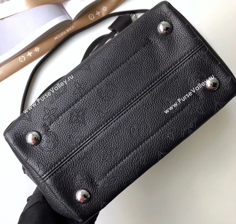 Louis Vuitton Mahina Hina PM Tote Bag in Monogram Perforated Calfskin M54351 Black 2025 (KI-250120095)