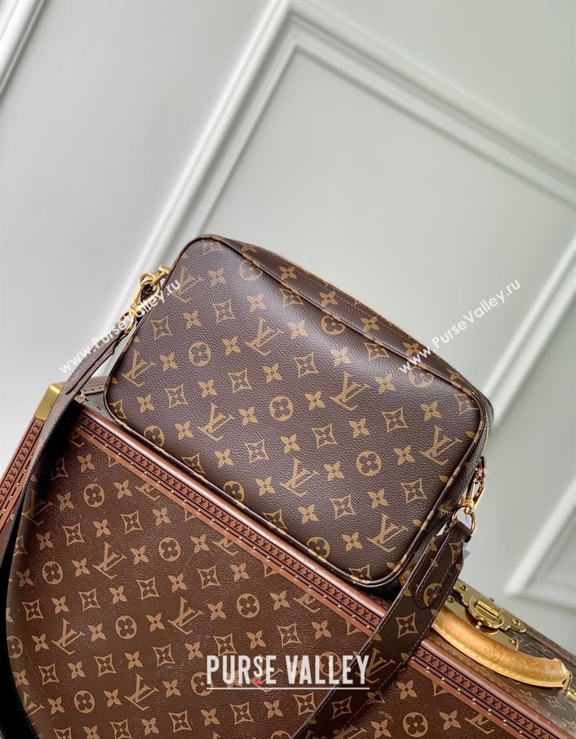 Louis Vuitton Toiletry Shoulder Bag in Classic Monogram Canvas 2025 M47522 (KI-250211002)