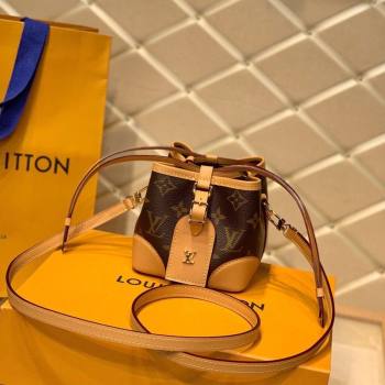 Louis Vuitton Mini Bucket Bag in Classic Monogram Canvas 2025 M57099 (KI-250211036)