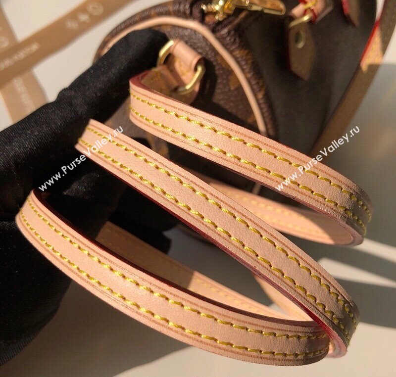 Louis Vuitton Nano Speedy Mini Bag in Classic Monogram Canvas 2025 M61252 (KI-250211039)
