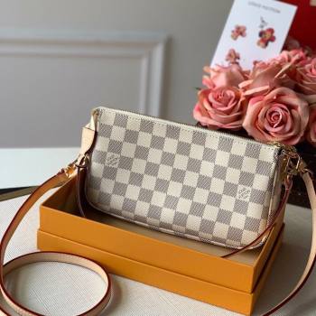 Louis Vuitton Damier Azur Canvas Shoulder Bag 2025 N41207 (KI-250211042)