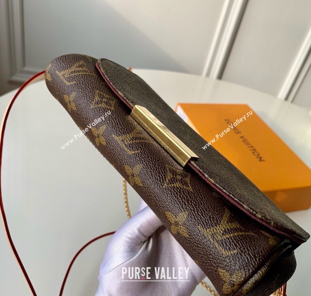 Louis Vuitton Pochette Favorite MM Chain Bag Monogram Canvas M40718 2025 (KI-250211047)