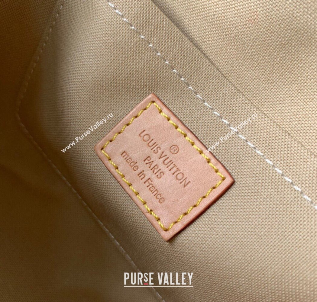 Louis Vuitton Pochette Favorite MM Chain Bag Damier Azur Canvas N41275 2025 (KI-250211048)