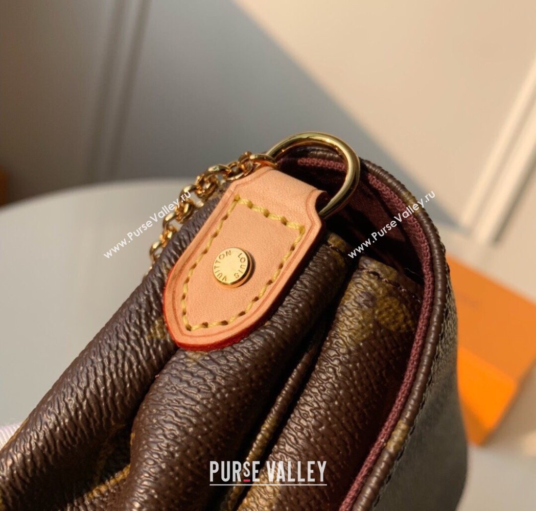 Louis Vuitton Pochette Favorite PM Chain Bag Monogram Canvas M40717 2025 (KI-250211050)