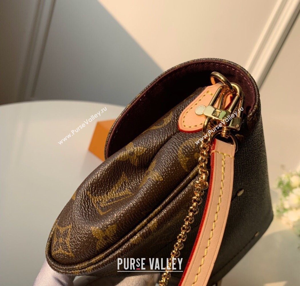 Louis Vuitton Pochette Favorite PM Chain Bag Monogram Canvas M40717 2025 (KI-250211050)