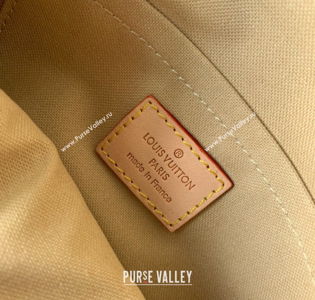 Louis Vuitton Pochette Favorite PM Chain Bag Damier Azur Canvas N41277 2025 (KI-250211051)