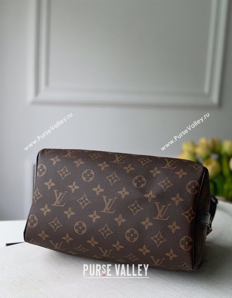 Louis Vuitton Speedy Bandouliere 25 Bag Classic Monogram Canvas/Black M48285 2025 (KI-250212015)
