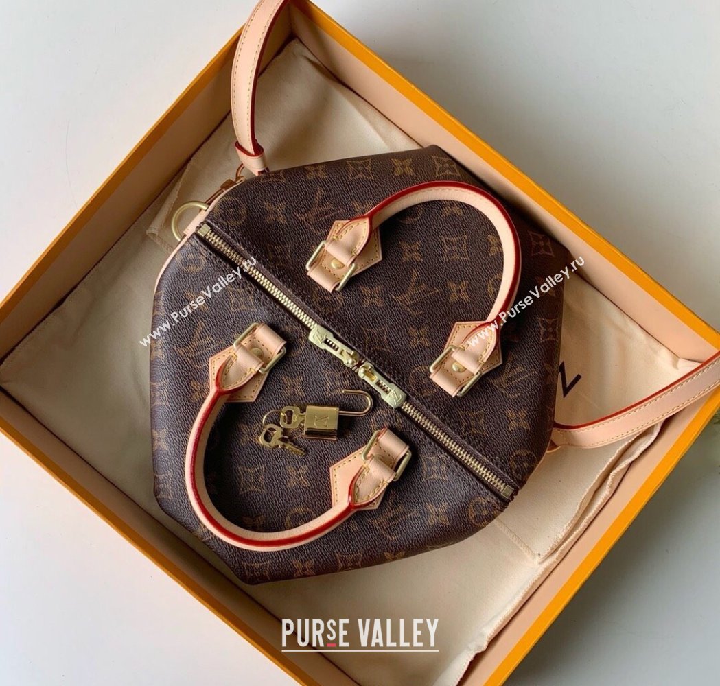 Louis Vuitton Speedy Bandouliere 25 Bag Classic Monogram Canvas/Nude M41113 2025 (KI-250212016)