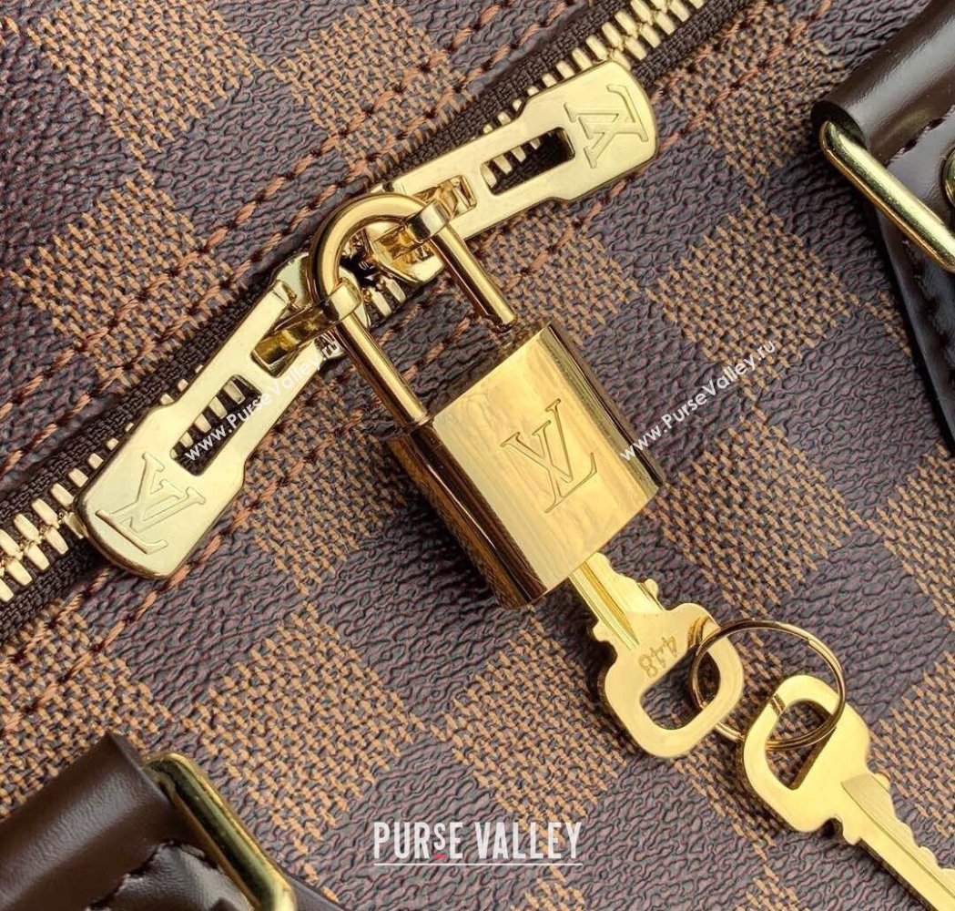 Louis Vuitton Speedy Bandouliere 25 Bag Damier Ebene Canvas N41368 2025 (KI-250212018)