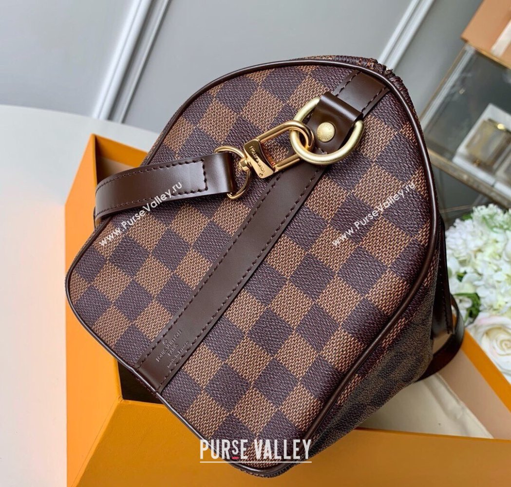 Louis Vuitton Speedy Bandouliere 25 Bag Damier Ebene Canvas N41368 2025 (KI-250212018)