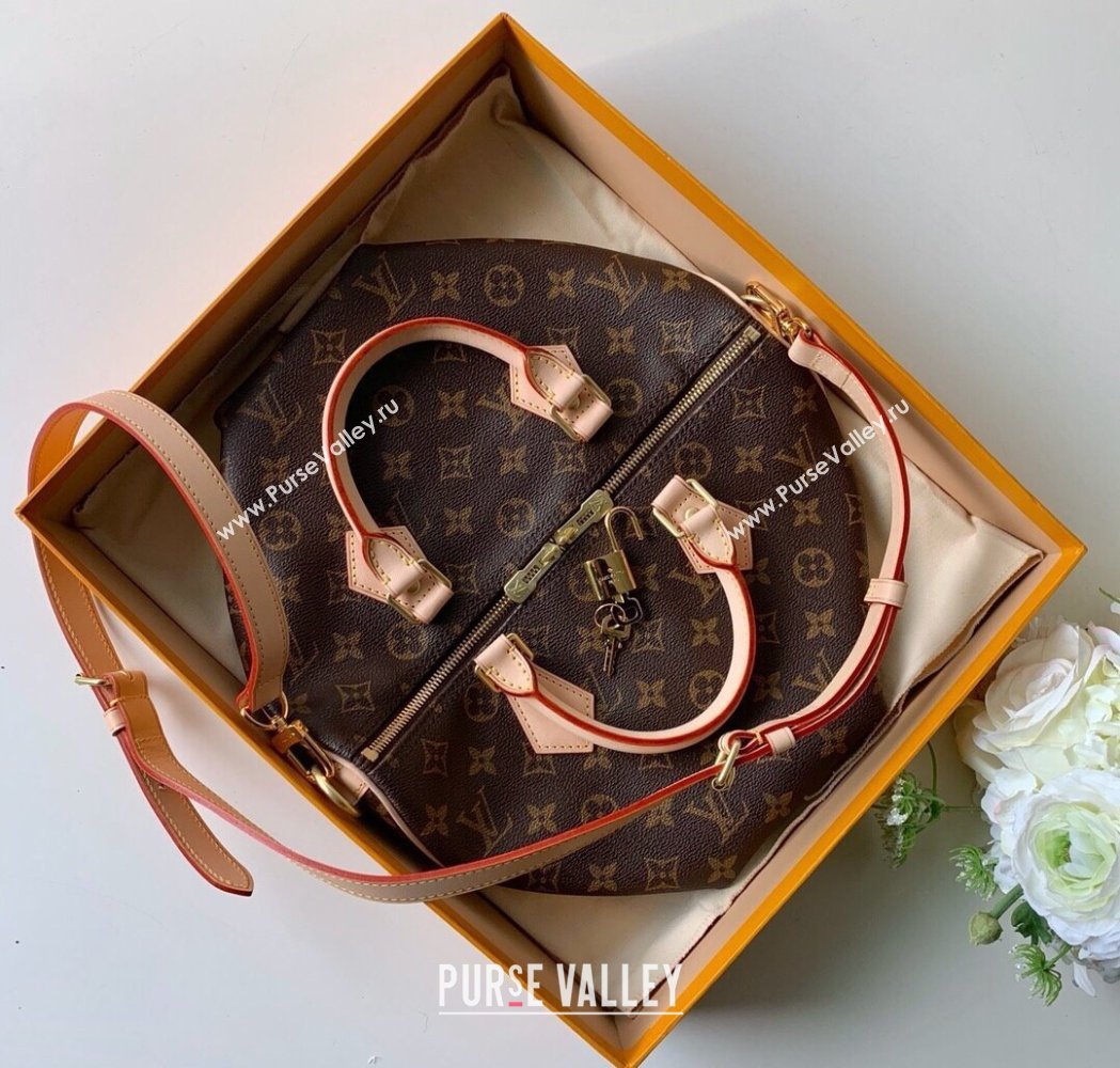 Louis Vuitton Speedy Bandouliere 30 Bag Classic Monogram Canvas/Nude M41112 2025 (KI-250212020)