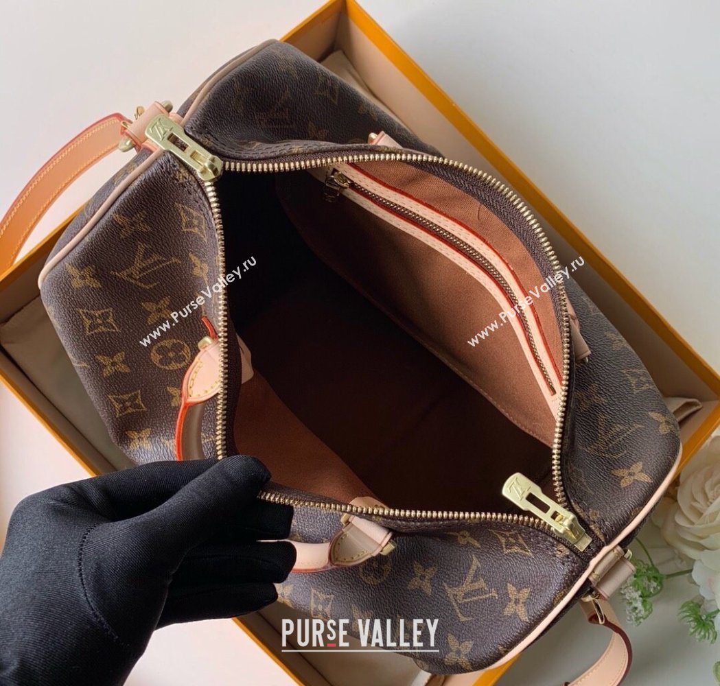 Louis Vuitton Speedy Bandouliere 30 Bag Classic Monogram Canvas/Nude M41112 2025 (KI-250212020)