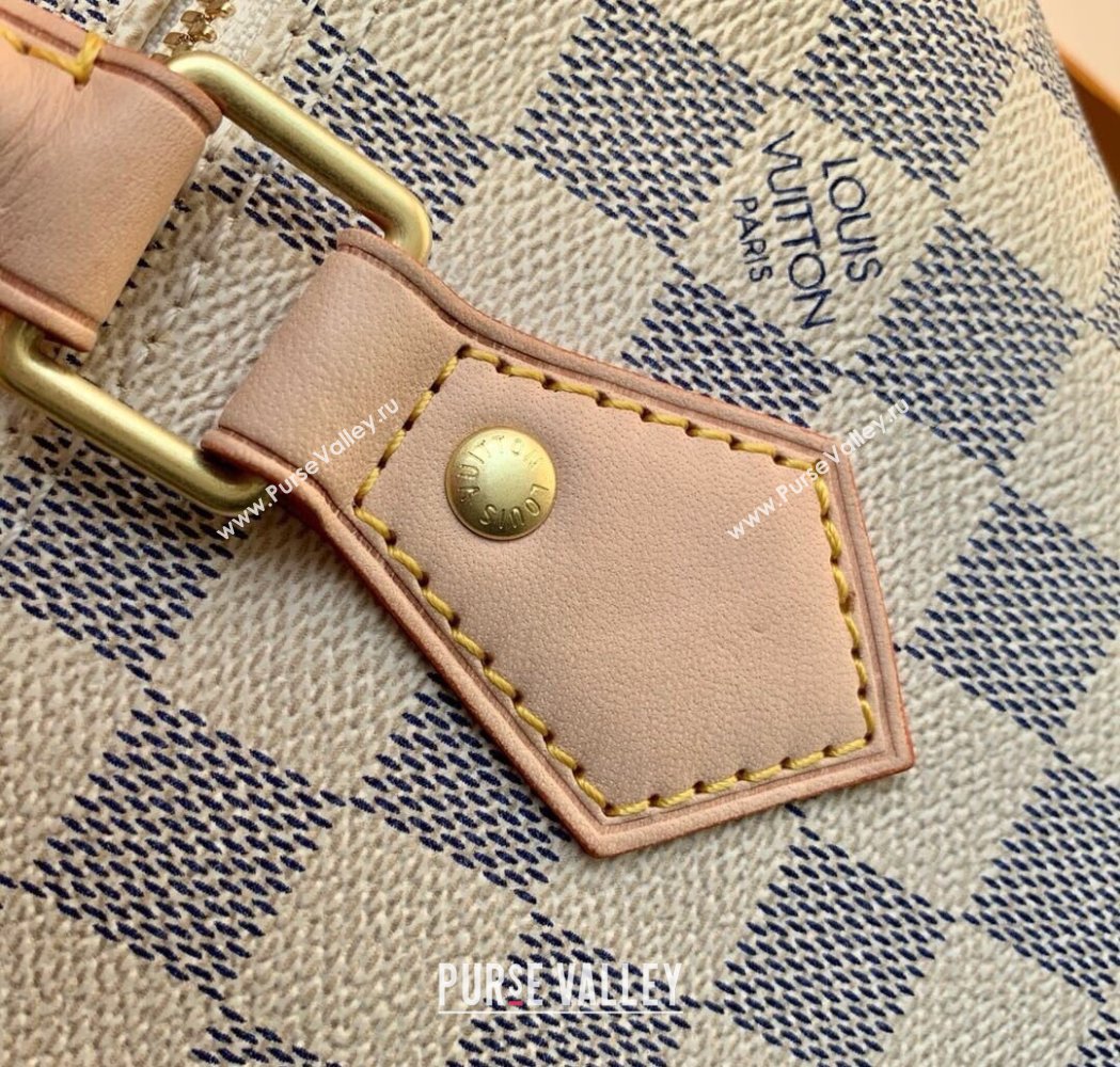 Louis Vuitton Speedy Bandouliere 30 Bag Damier Azur Canvas N41373 2025 (KI-250212021)