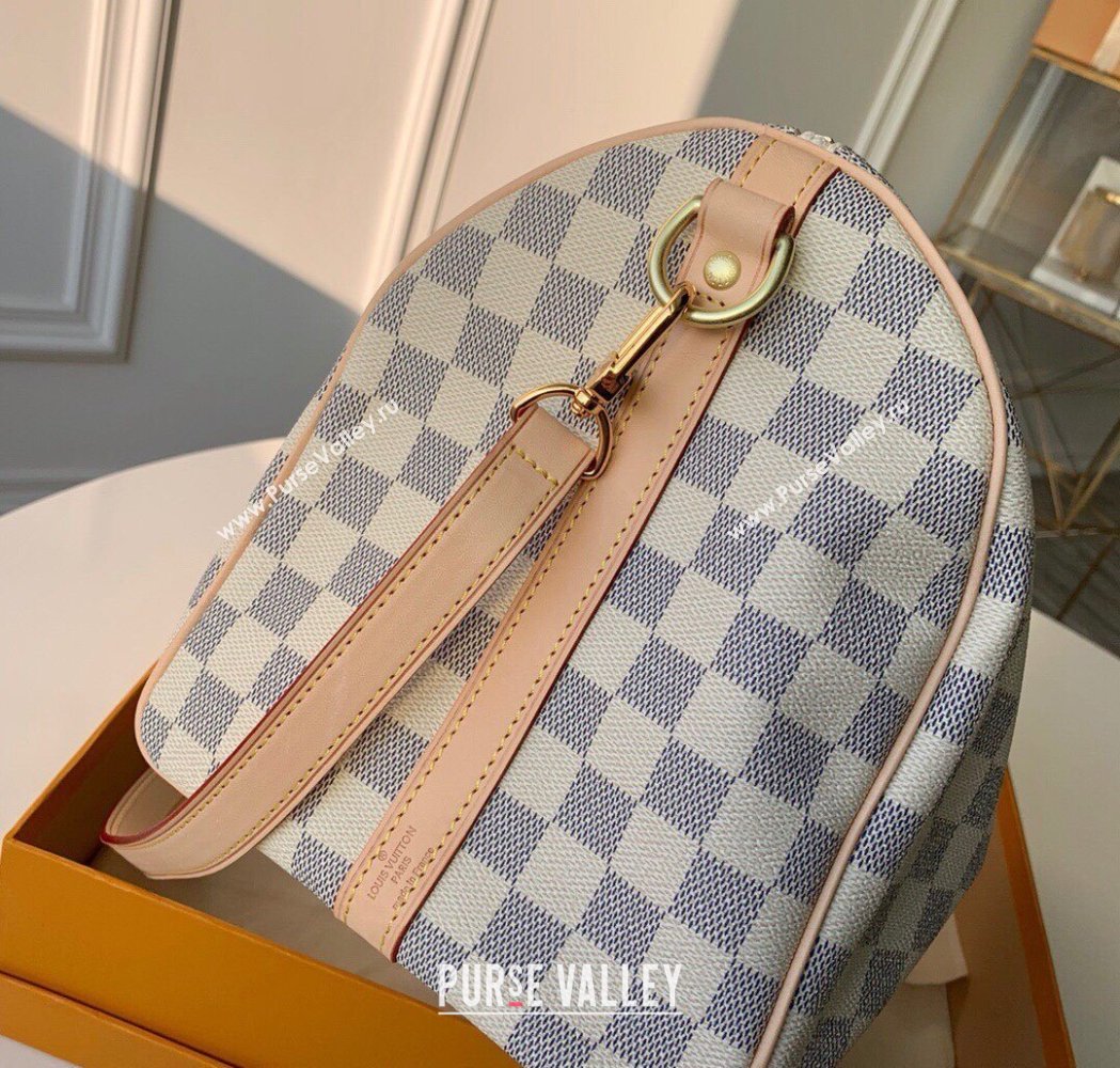 Louis Vuitton Speedy Bandouliere 30 Bag Damier Azur Canvas N41373 2025 (KI-250212021)