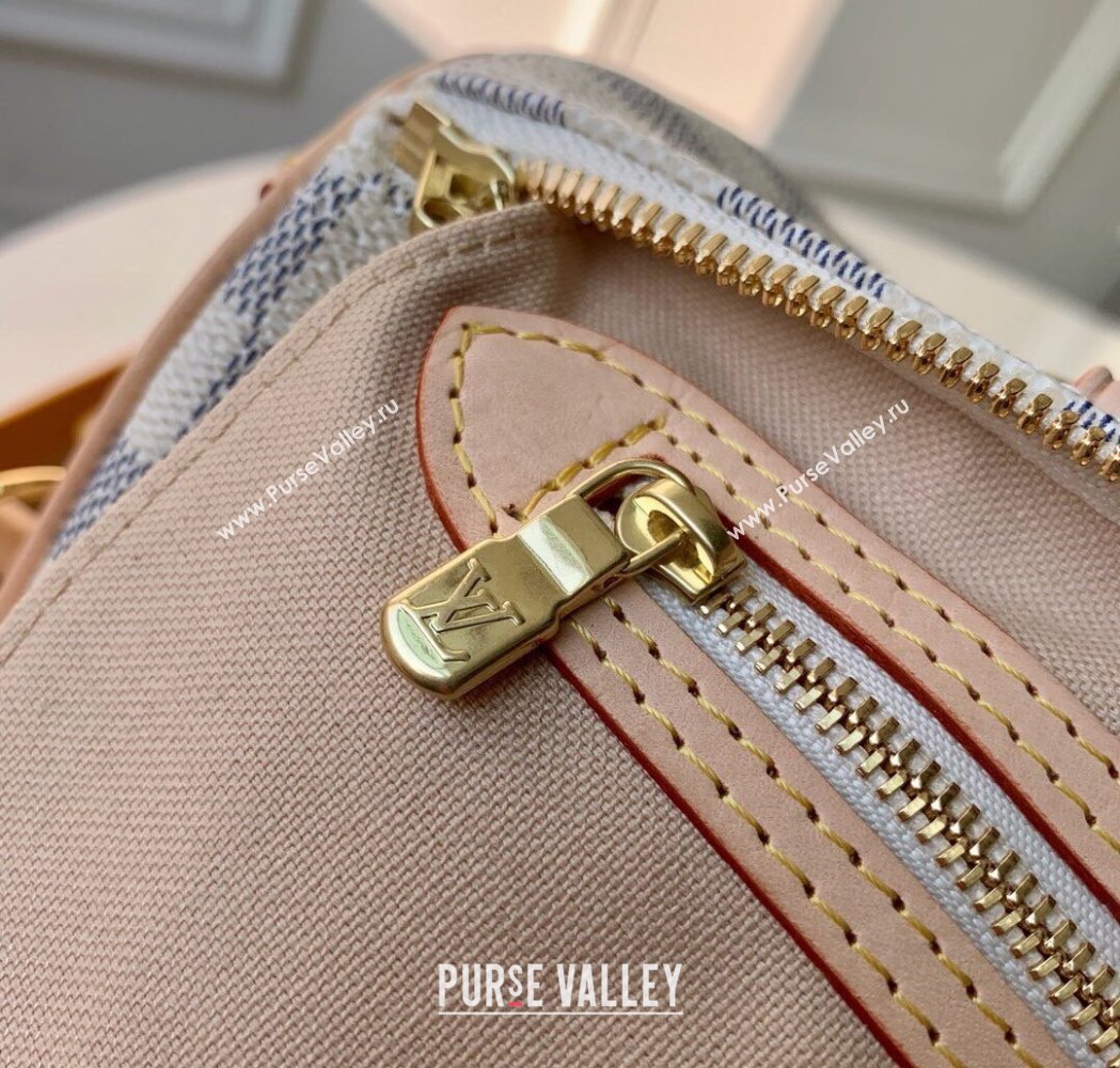 Louis Vuitton Speedy Bandouliere 30 Bag Damier Azur Canvas N41373 2025 (KI-250212021)