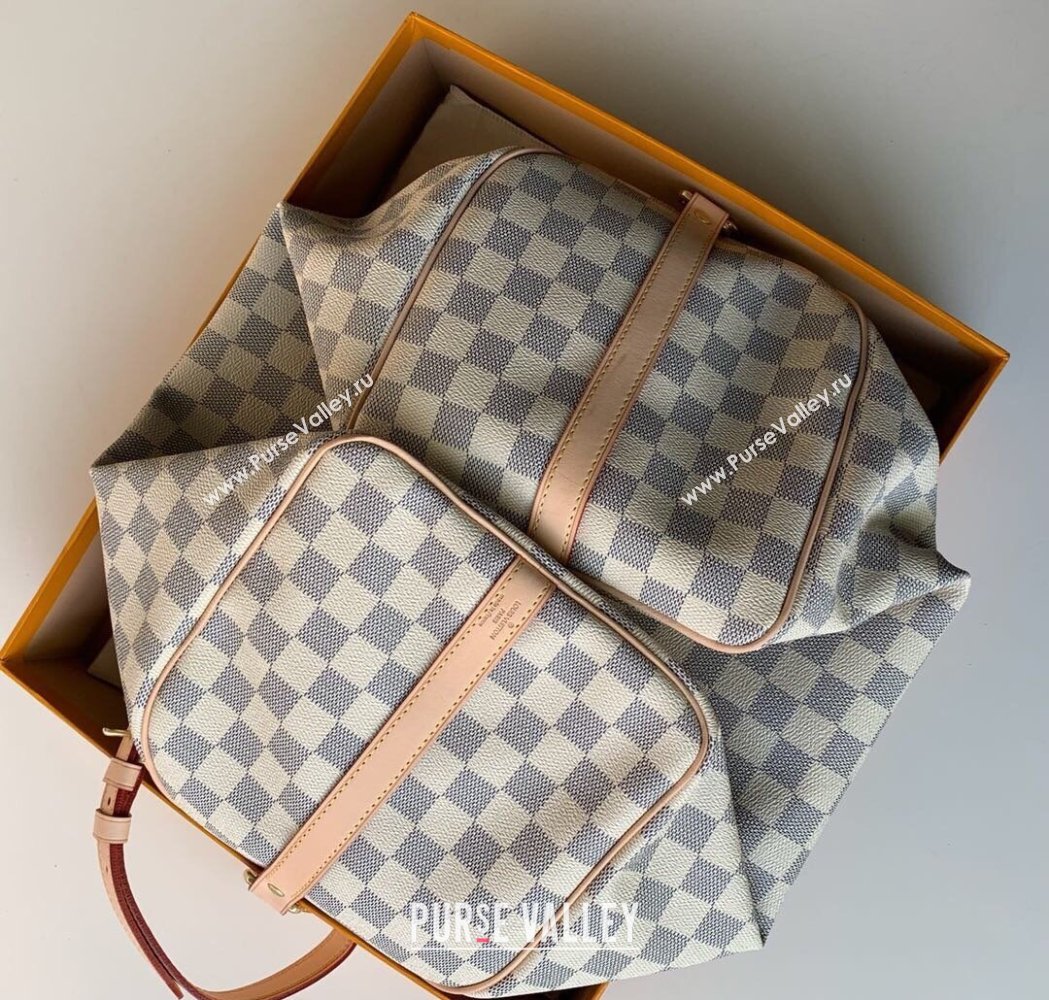 Louis Vuitton Speedy Bandouliere 35 Bag Damier Azur Canvas N41372 2025 (KI-250212024)