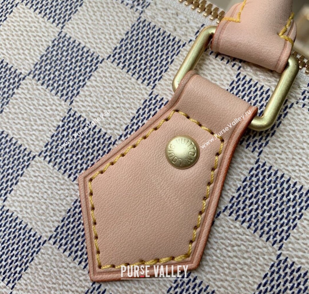 Louis Vuitton Speedy Bandouliere 35 Bag Damier Azur Canvas N41372 2025 (KI-250212024)