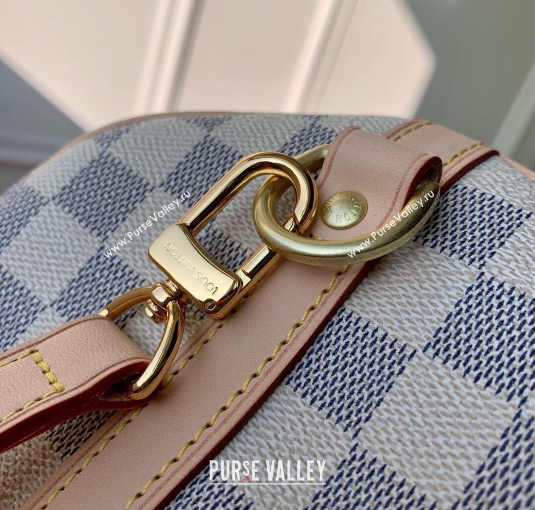 Louis Vuitton Speedy Bandouliere 35 Bag Damier Azur Canvas N41372 2025 (KI-250212024)