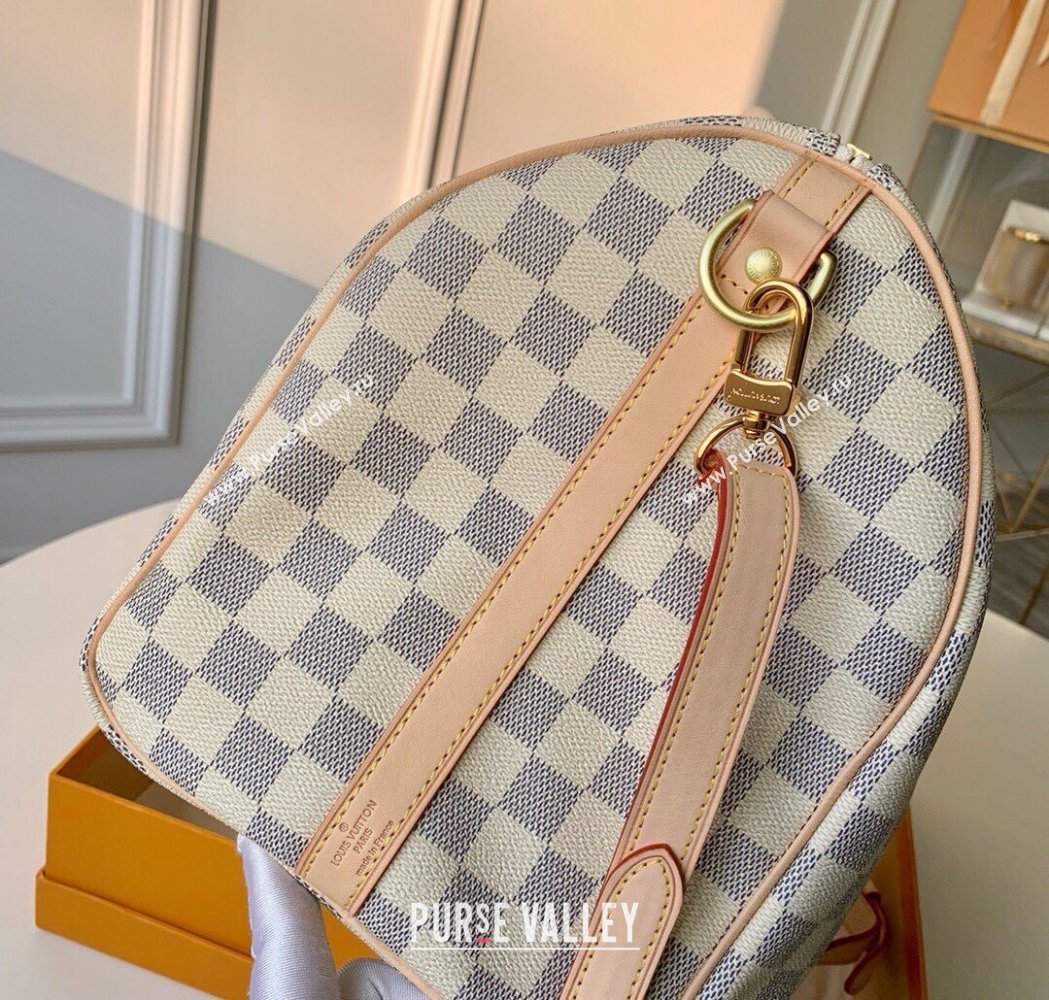 Louis Vuitton Speedy Bandouliere 35 Bag Damier Azur Canvas N41372 2025 (KI-250212024)