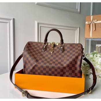 Louis Vuitton Speedy Bandouliere 35 Bag Damier Ebene Canvas N41366 2025 (KI-250212025)
