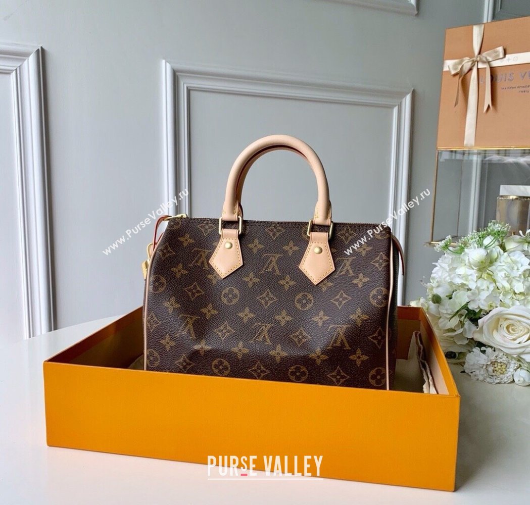 Louis Vuitton Speedy Bandouliere 25 Bag Classic Monogram Canvas M41109 2025 (KI-250212026)