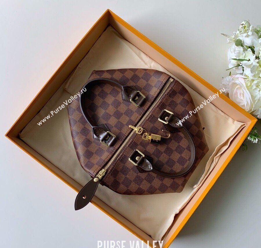 Louis Vuitton Speedy Bandouliere 25 Bag Damier Ebene Canvas N41365 2025 (KI-250212027)