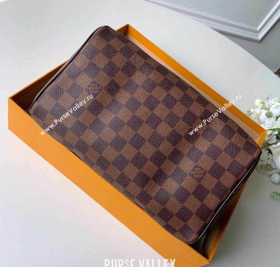 Louis Vuitton Speedy Bandouliere 25 Bag Damier Ebene Canvas N41365 2025 (KI-250212027)