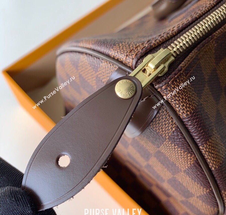 Louis Vuitton Speedy Bandouliere 25 Bag Damier Ebene Canvas N41365 2025 (KI-250212027)