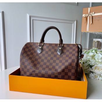 Louis Vuitton Speedy Bandouliere 30 Bag Damier Ebene Canvas N41364 2025 (KI-250212029)