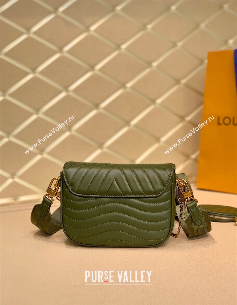 Louis Vuitton Multi Pochette New Wave Mini Bag Green M56471 2025 (KI-250212030)