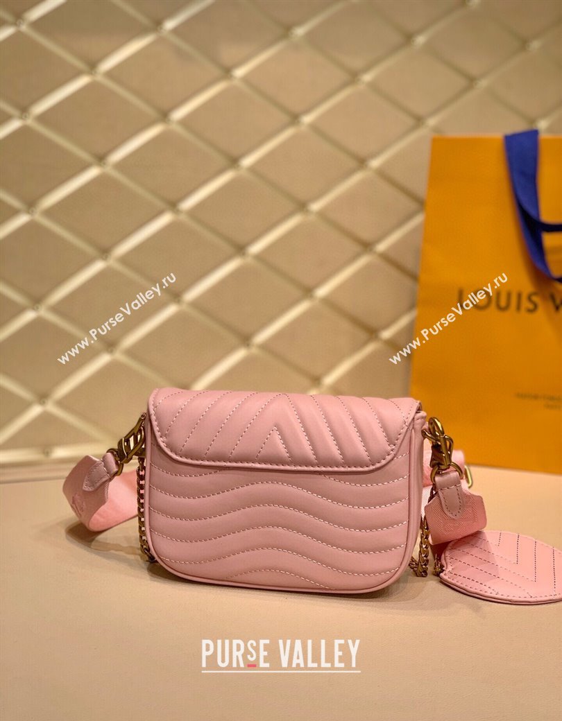Louis Vuitton Multi Pochette New Wave Mini Bag M56466 Light Pink 2025 (KI-250212034)