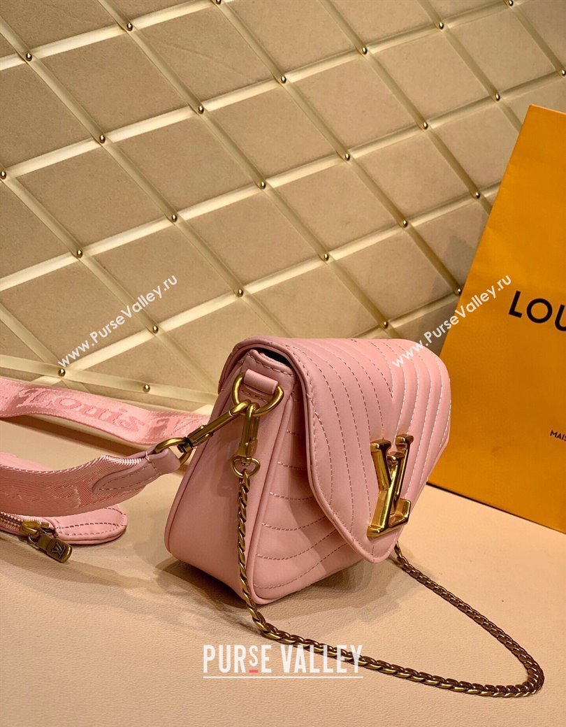 Louis Vuitton Multi Pochette New Wave Mini Bag M56466 Light Pink 2025 (KI-250212034)