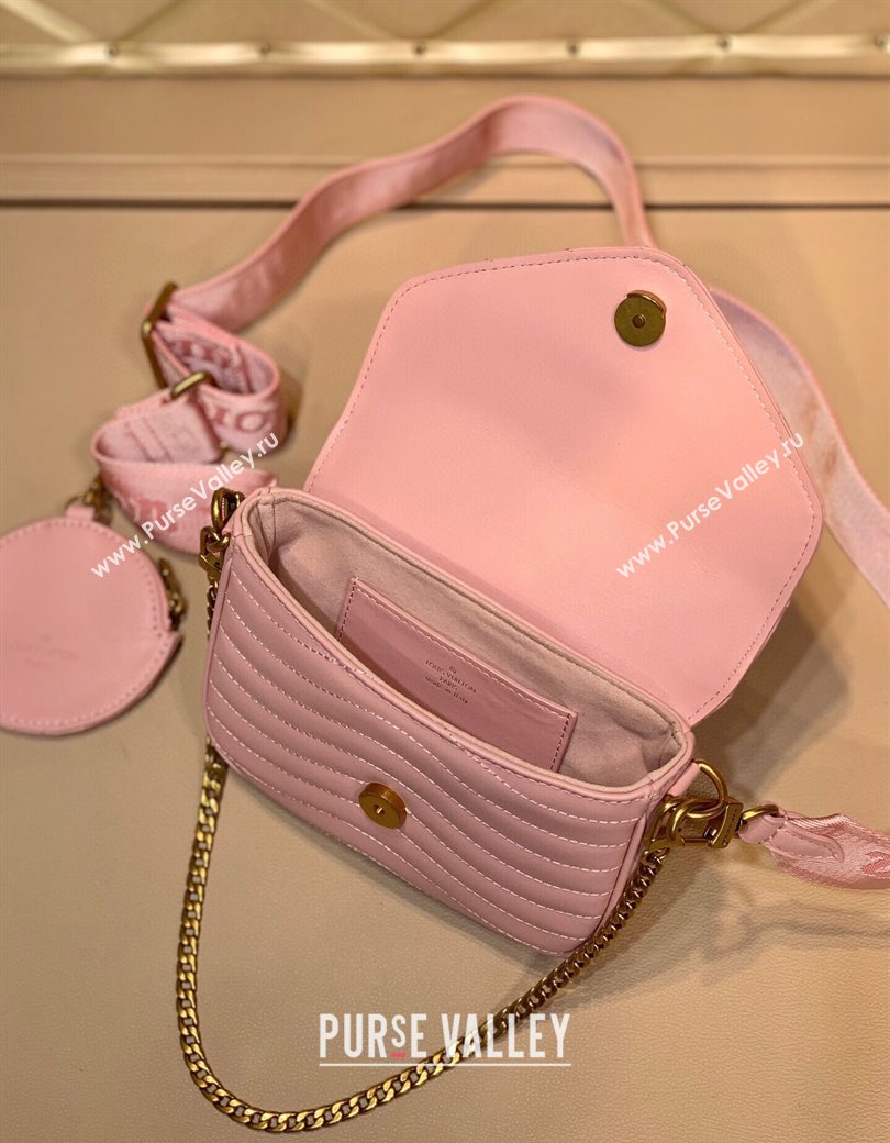 Louis Vuitton Multi Pochette New Wave Mini Bag M56466 Light Pink 2025 (KI-250212034)